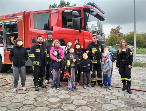Wizyta strażaków 